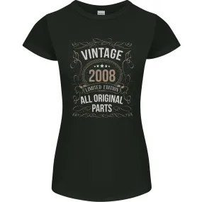 15th Birthday Limited Edition 2008 Womens Petite Cut T-Shirt
