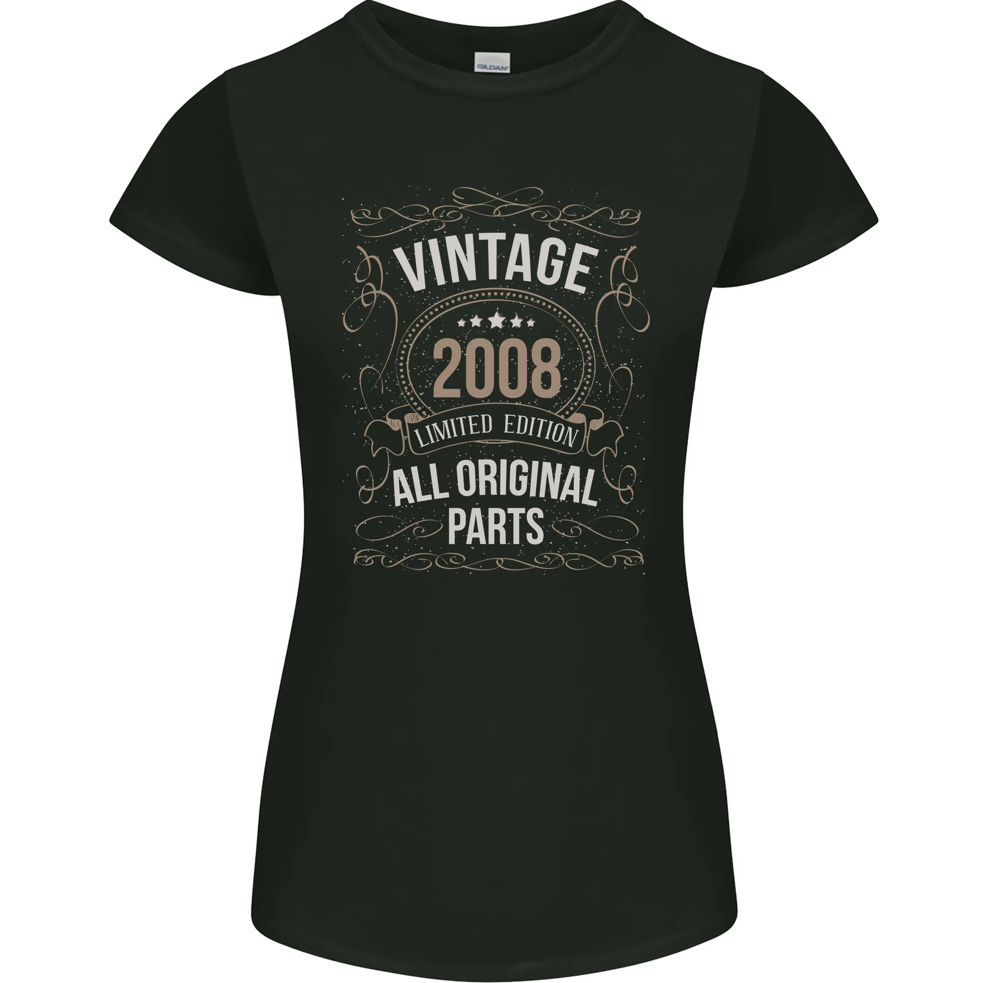 15th Birthday Limited Edition 2008 Womens Petite Cut T-Shirt