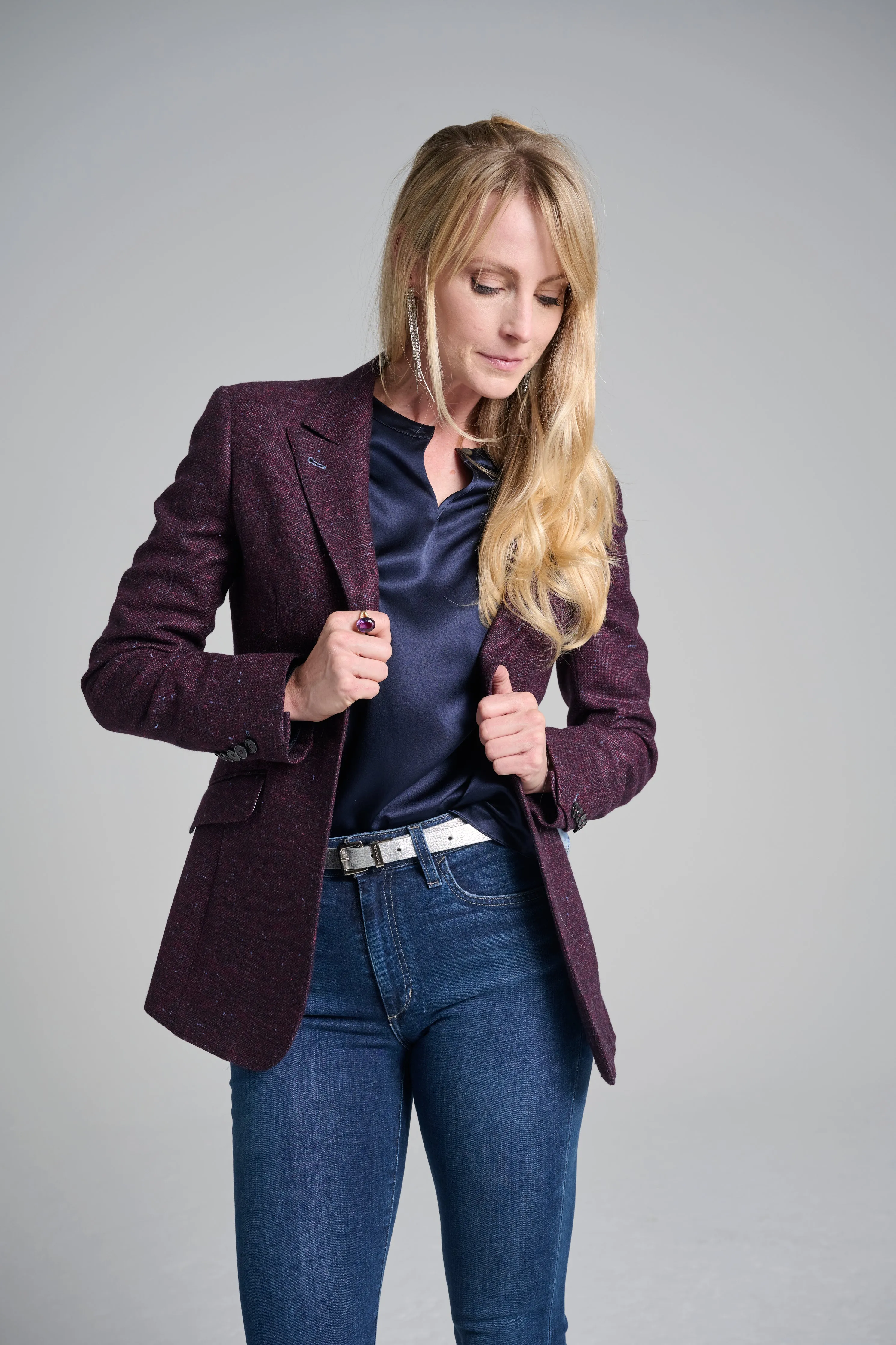 Blazer - Urban Tweed - Bordeaux