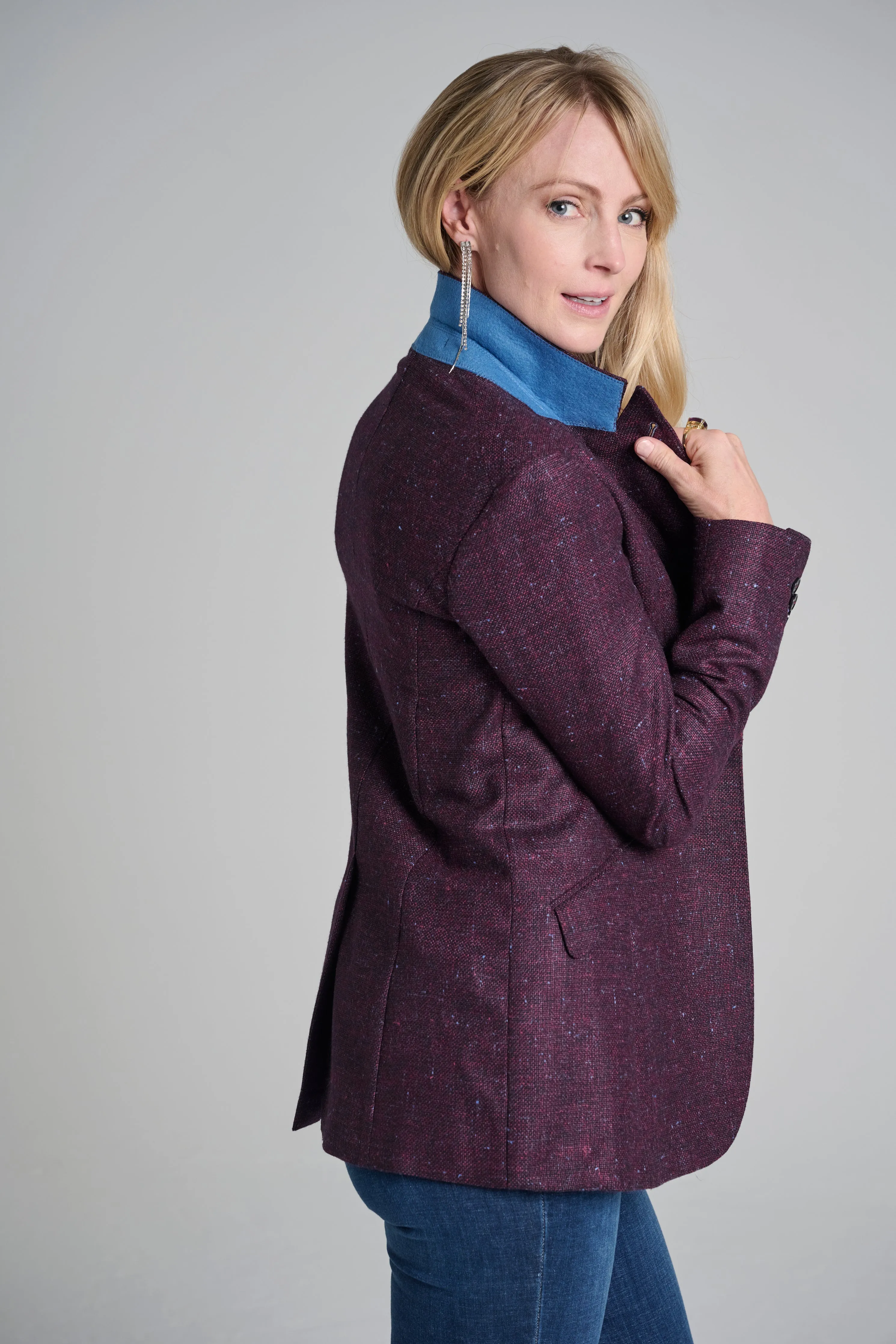 Blazer - Urban Tweed - Bordeaux