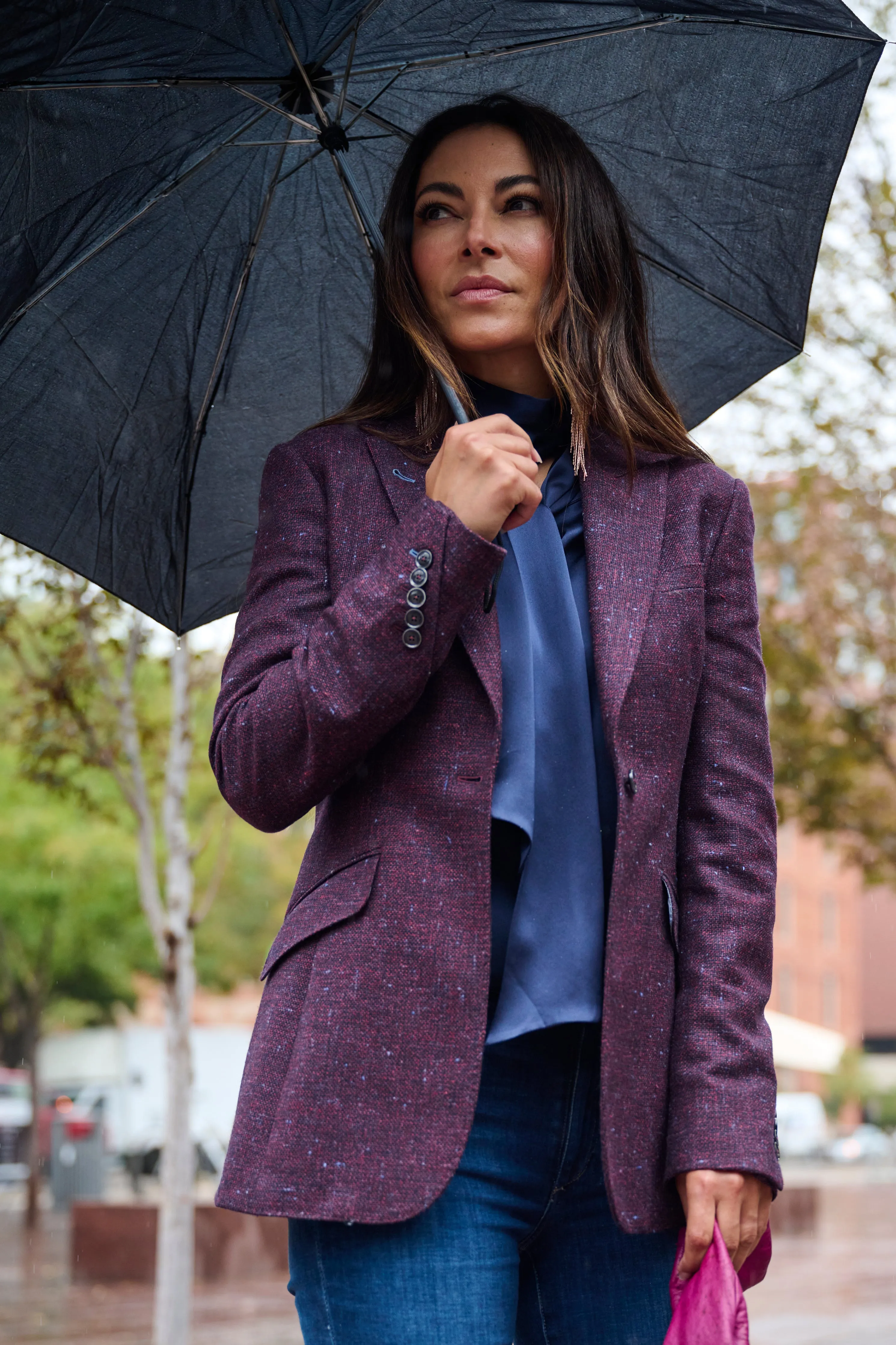 Blazer - Urban Tweed - Bordeaux