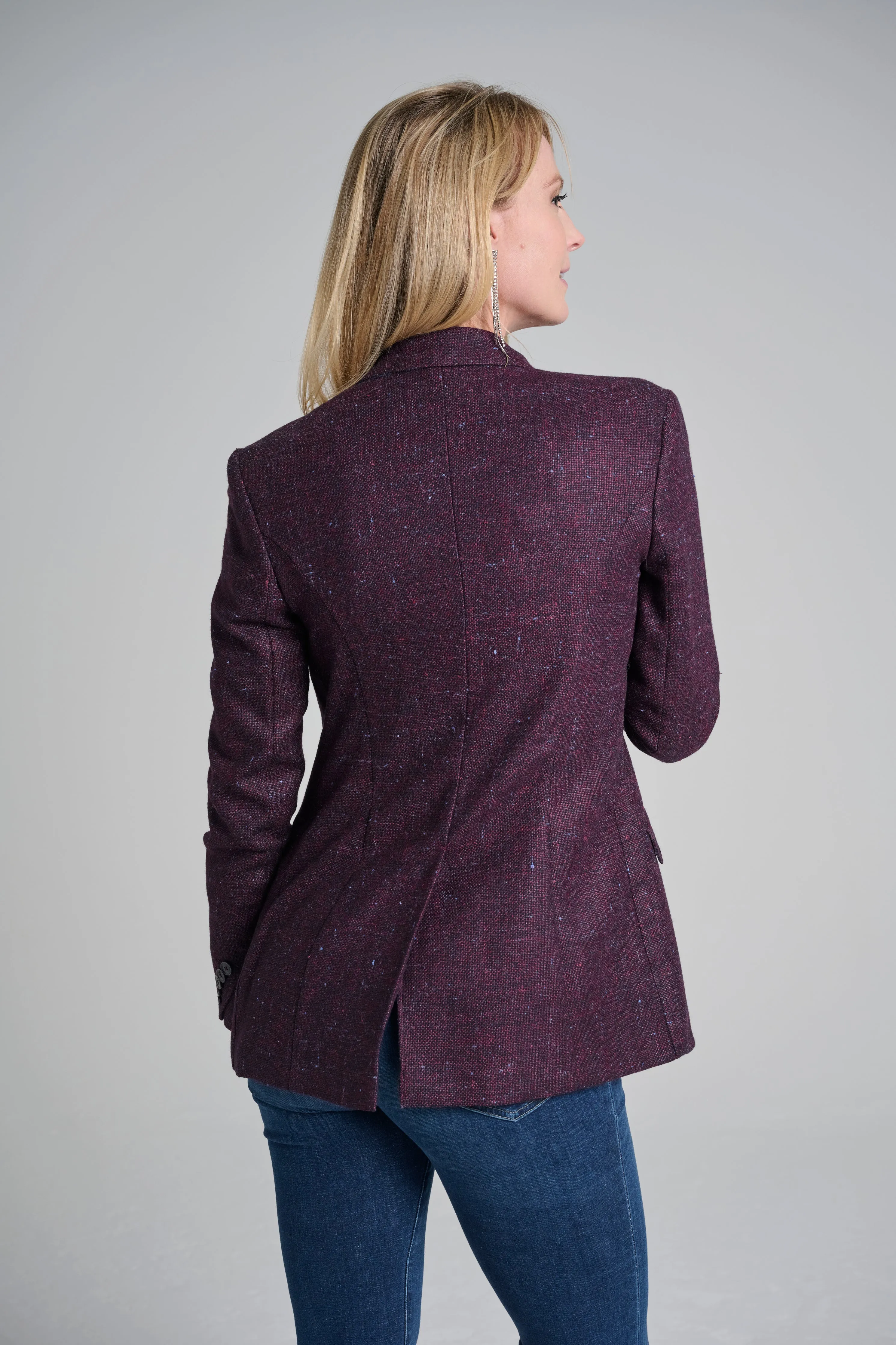 Blazer - Urban Tweed - Bordeaux