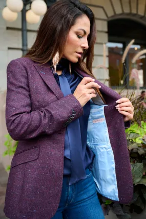 Blazer - Urban Tweed - Bordeaux