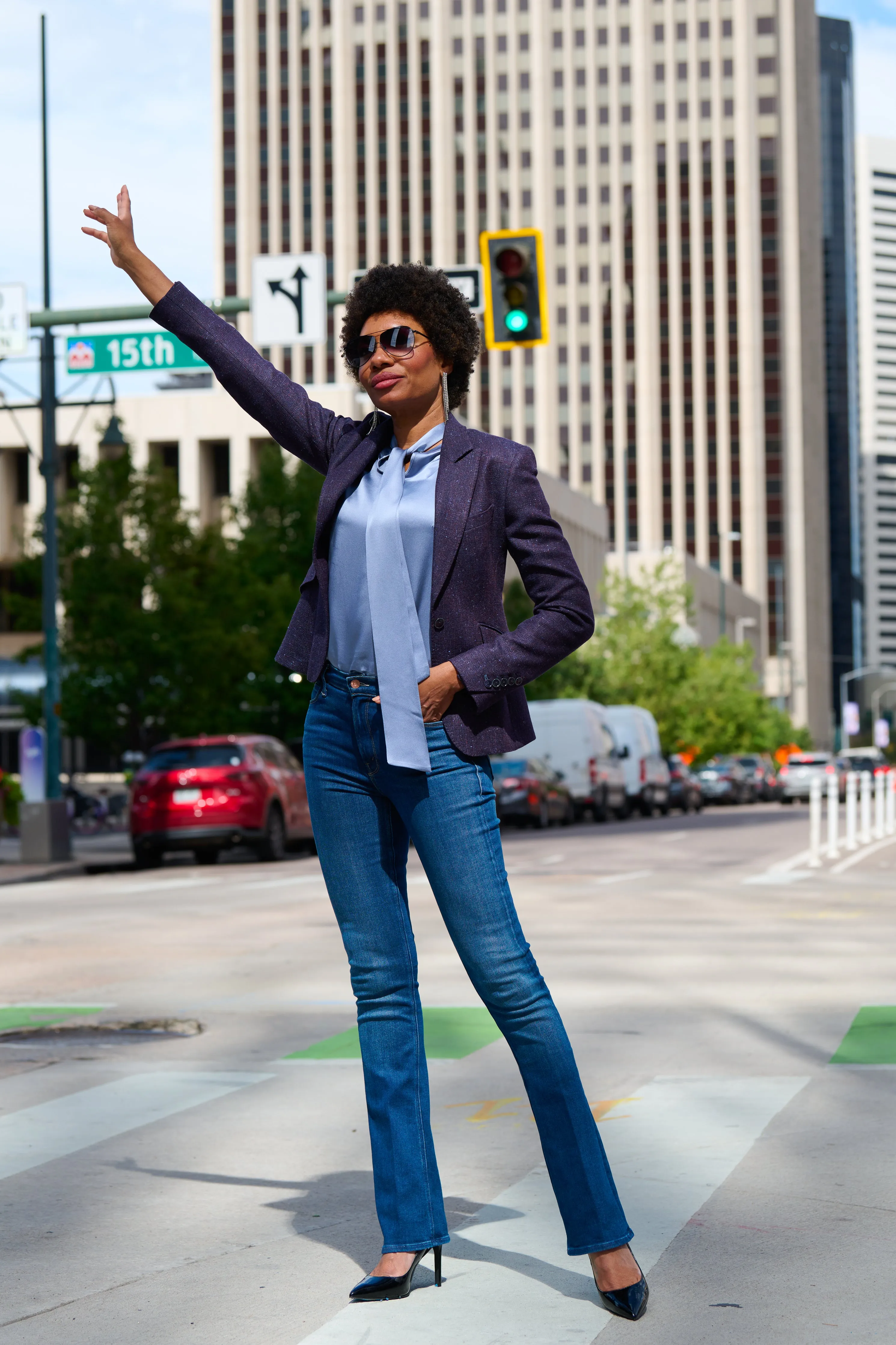Blazer - Urban Tweed - Twilight Purple - Low Inventory!