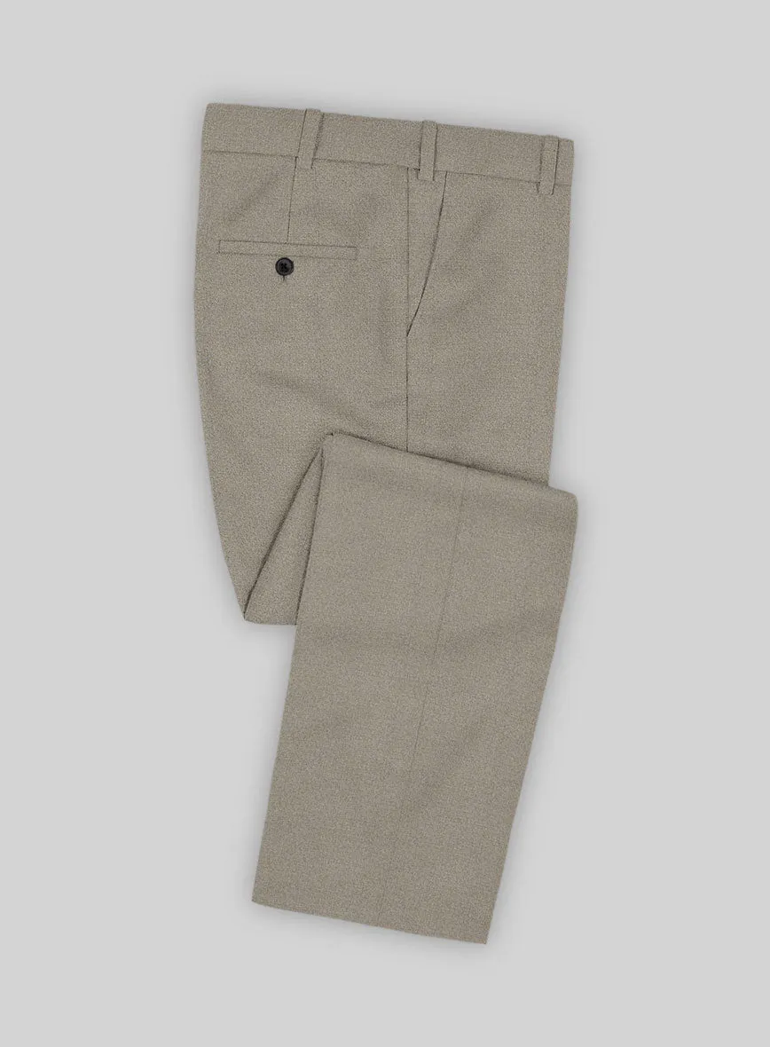 Italian Turna Light Brown Flannel Suit