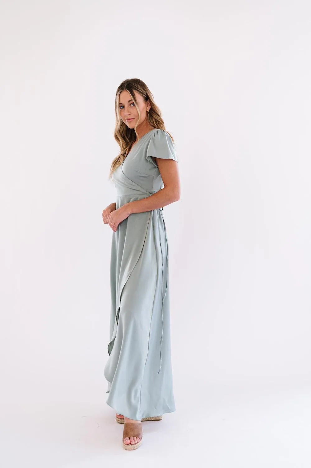 Larissa Dress in Sage