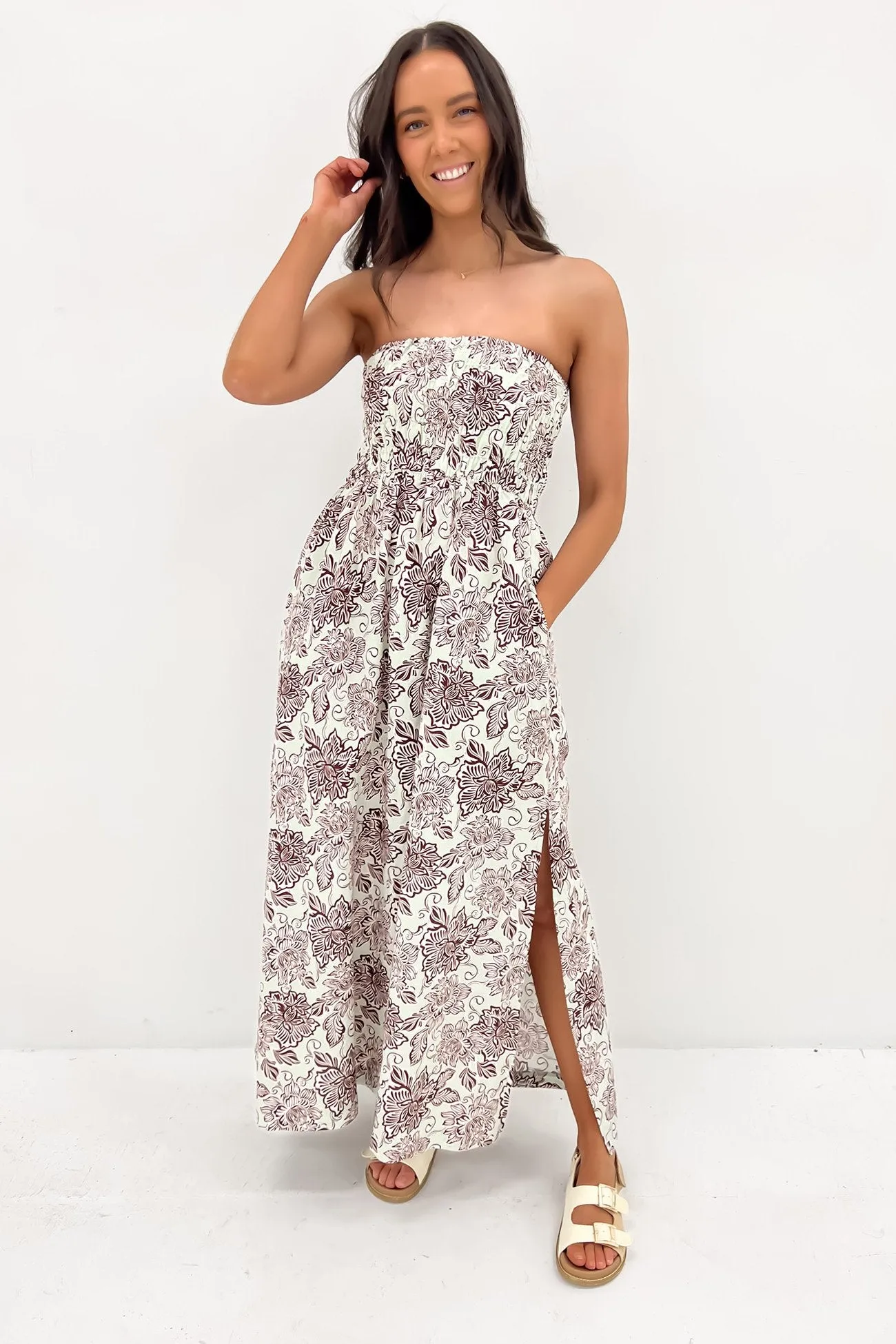 Misi Linen Maxi Dress Castillo