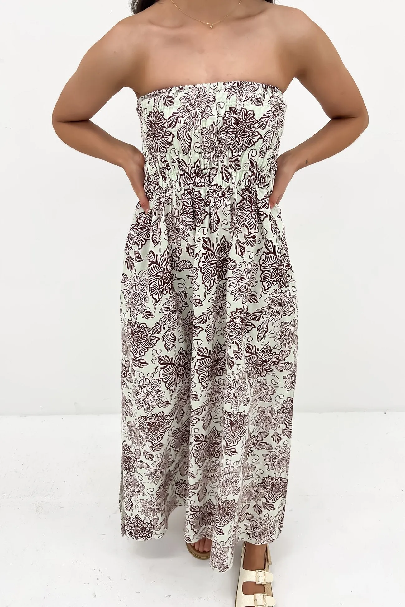 Misi Linen Maxi Dress Castillo
