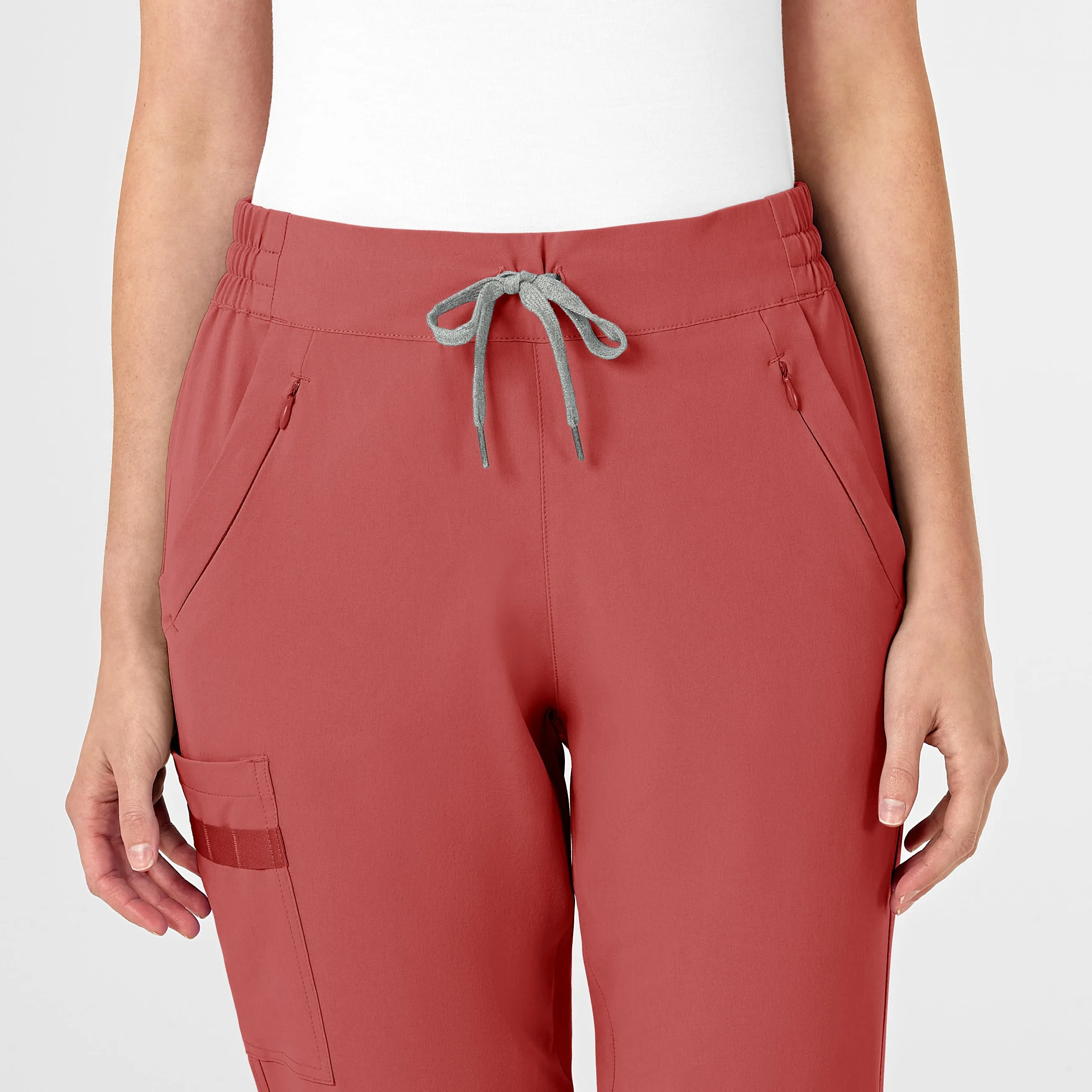 RENEW Women's Jogger Scrub Pant - Mineral Red