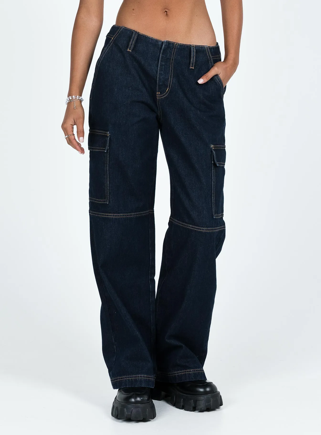 Tatini Low Rise Denim Jean Indigo