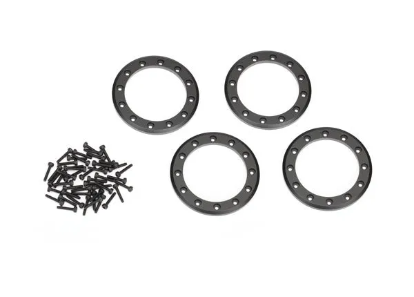 Traxxas 2.2” Aluminum Beadlock Rings: TRX-4 (Black)